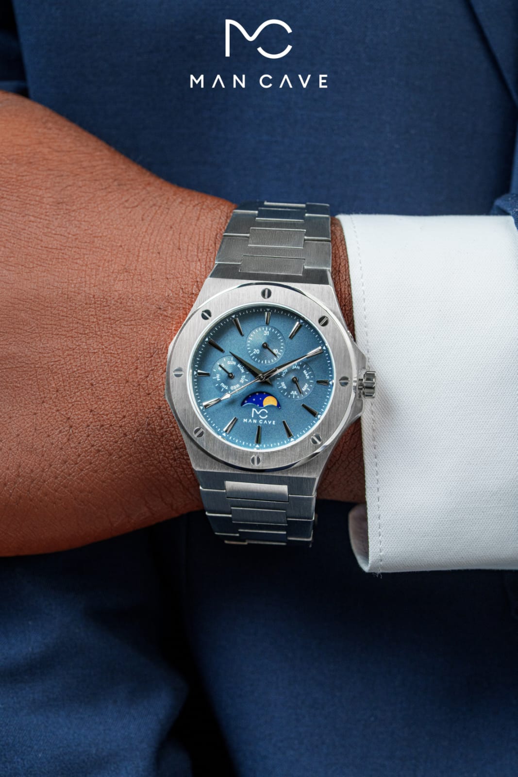 Detail of the Signature Moonphase
